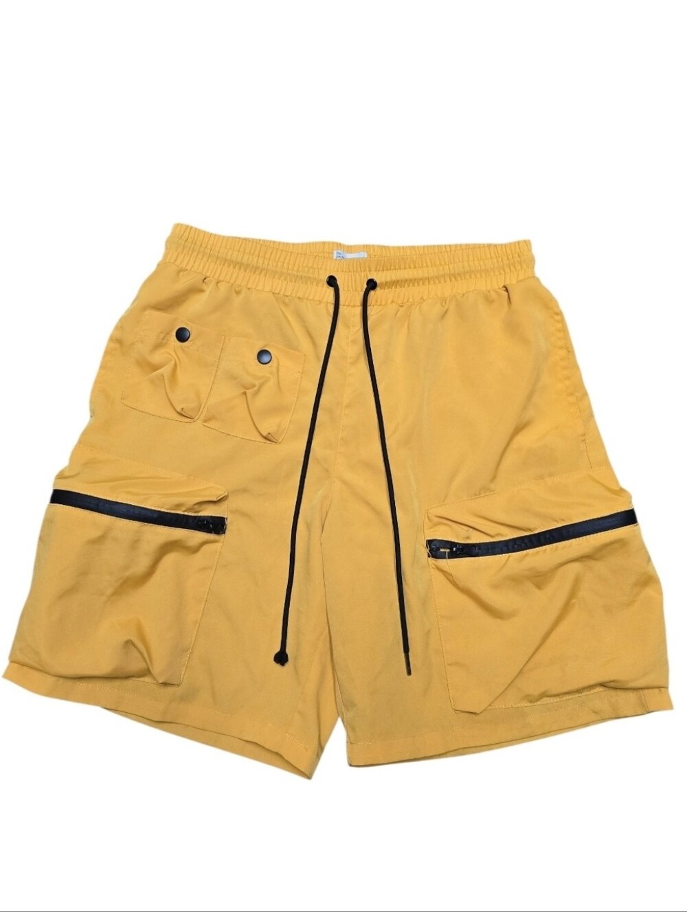 EPTM Utility Cargo Shorts Small 32 Nylon Drawstring Reflective Trim